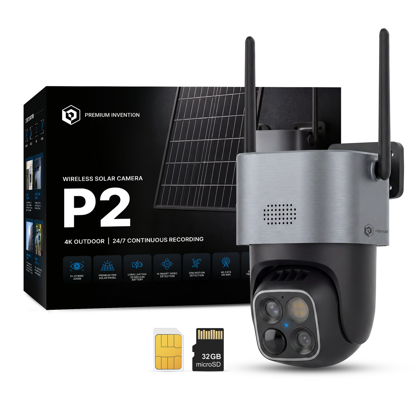 P2 Wireless Camera, WIFI US version