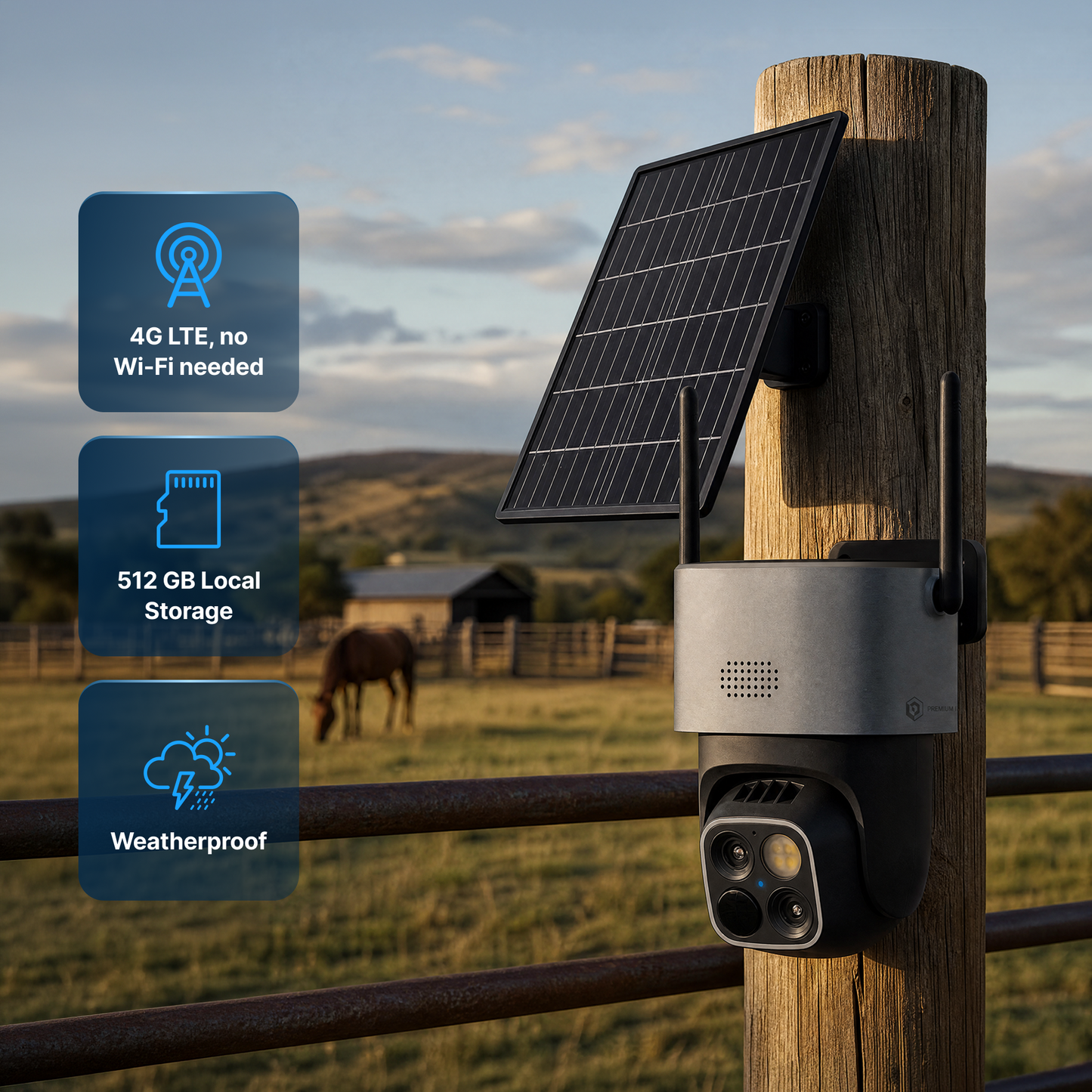P2 Wireless Camera, 4G US version