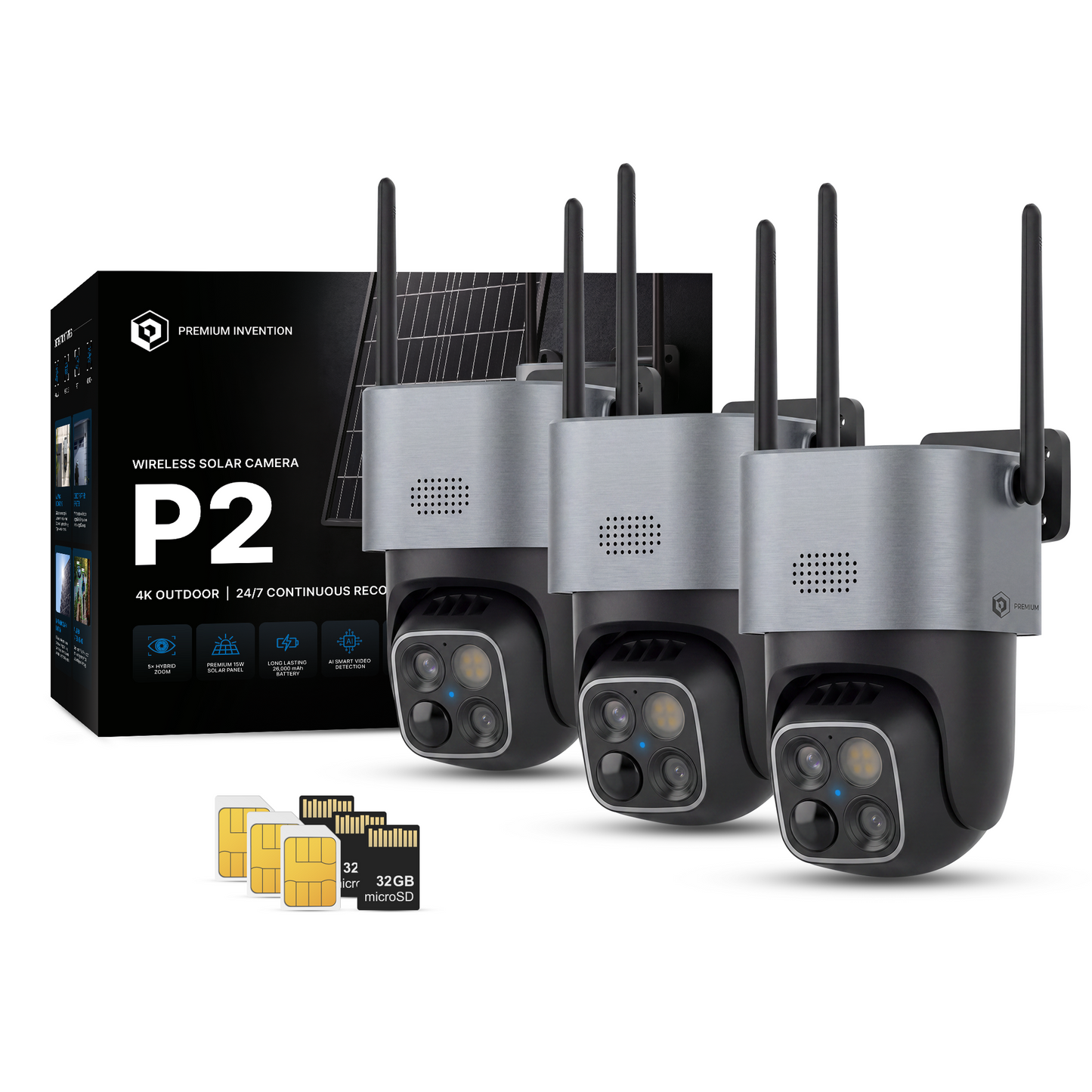 P2 Wireless Camera, WIFI US version