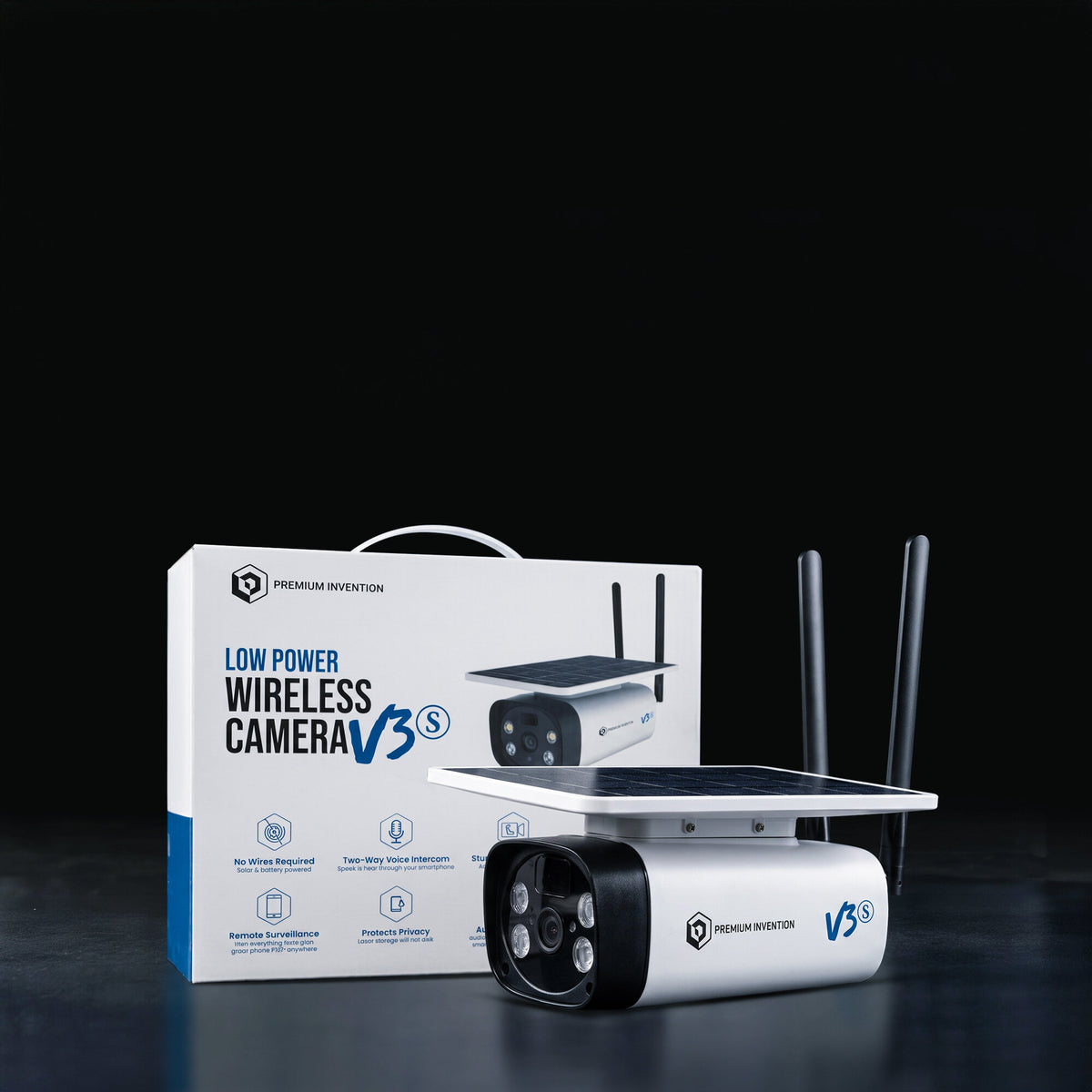 V3S wireless camera and its box