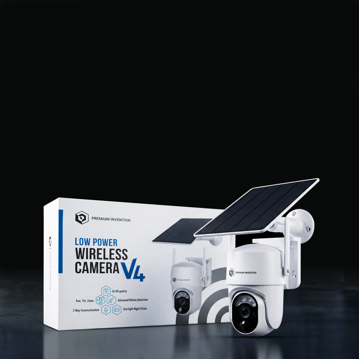 V4 wireless camera and its box