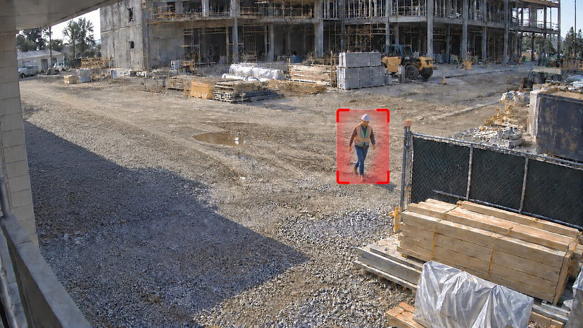 The person comes closer and the PIR sensor triggers, late